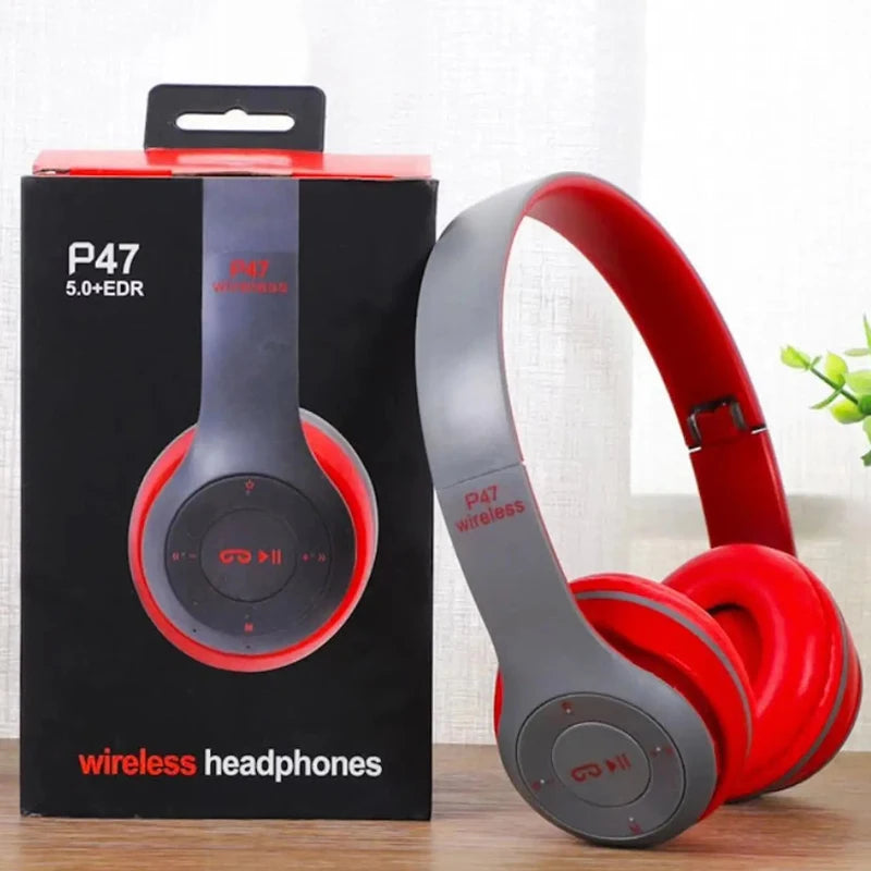 Handsfree Wireless Headphones Noise Canceling Headphone Earphone P47 headset Bluetooth Head Phone for iPhone Huawei Samsung S22 Atypical Journey Store