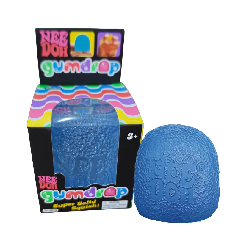 Schylling Mini Candy NeeDoh Gumdrop Soft Sensory Fidget Toy Stress Relief Squeeze Ball Blind Box Atypical Journey Store