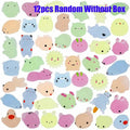 Squishy Kawaii Glow in The Dark Mochi Animal Toys for Kids - 12/36PCS Atypical Journey Store