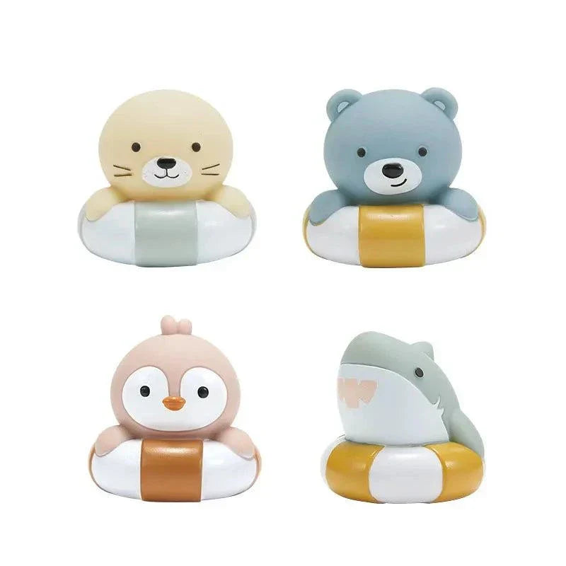 Floating Light-Up Animal Bath Pool Toys for Kids Age 3-5 - Set of 9 Fun Bath Time Accessories Atypical Journey Store