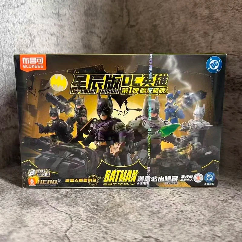 Blokees DC Hero Star Combination Batman Building Blocks Toys  Defender Bat Shadow Breaking Dawn Collectible Cartoon Model Gifts Atypical Journey Store
