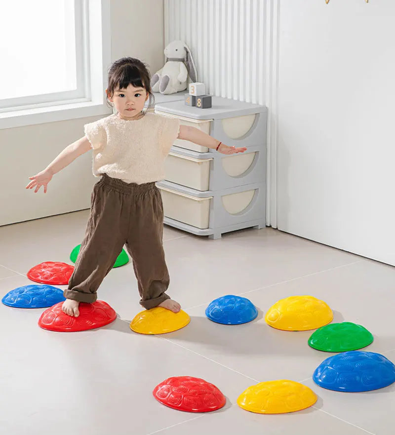 Children Outdoor Toy Balance Stepping stone Foot Tactile Sensory Integration Training Social Game Montessori  Autism Therapy Toy Atypical Journey Store