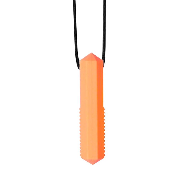 1pcs Silicone Teether Kids Chew Necklace Sensory Chewy Pendant Oral Motor Toys Therapy Tools for Autism ADHD chidren's goods Atypical Journey Store