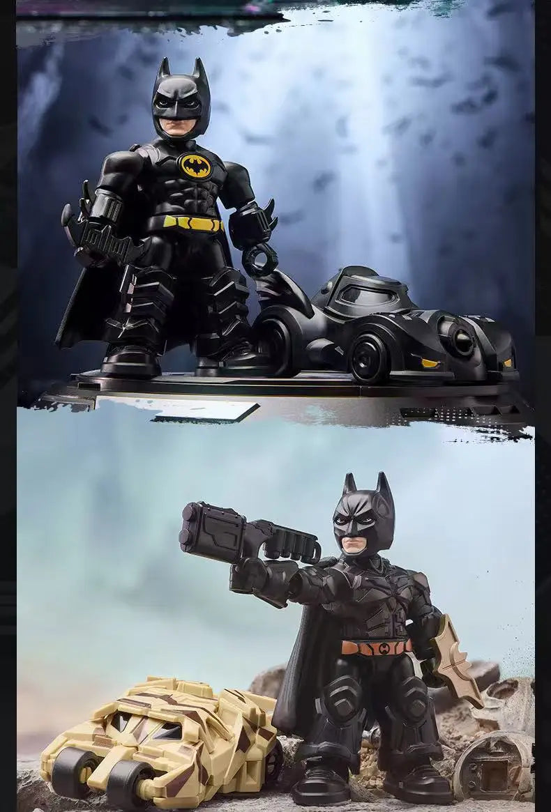 Blokees DC Hero Star Combination Batman Building Blocks Toys  Defender Bat Shadow Breaking Dawn Collectible Cartoon Model Gifts Atypical Journey Store