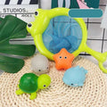 Floating Light-Up Animal Bath Pool Toys for Kids Age 3-5 - Set of 9 Fun Bath Time Accessories Atypical Journey Store