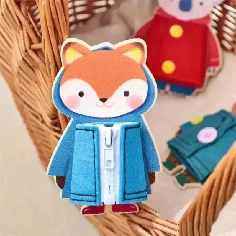 Wearing Clothes Kids Montessori Toy - Atypical Journey Store