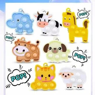 6/7/21PCS Animal Pop Fidget Toys - Atypical Journey Store